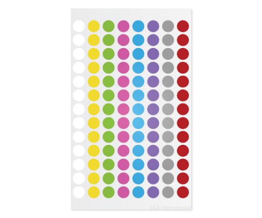 GAInternational3-8723-17クライオドットLT-9x8A【1袋(104ドット×5シート入)】(as1-3-8723-17)