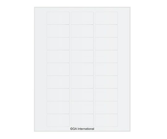 GAInternational3-8729-03オートクレーブラベルＡＫＡ－６３ＷＨ【1袋(27ラベル×16シート入)】(as1-3-8729-03)