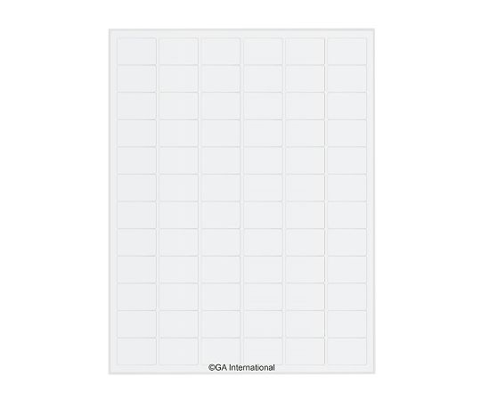GAInternational3-8731-02クライオラベルRCL-9T1-WH【1袋(72ラベル×16シート入)】(as1-3-8731-02)