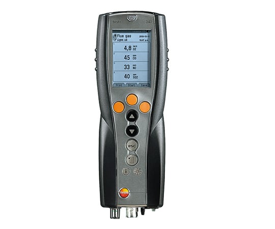 3-8746-01 燃焼排ガス分析計 testo340セット