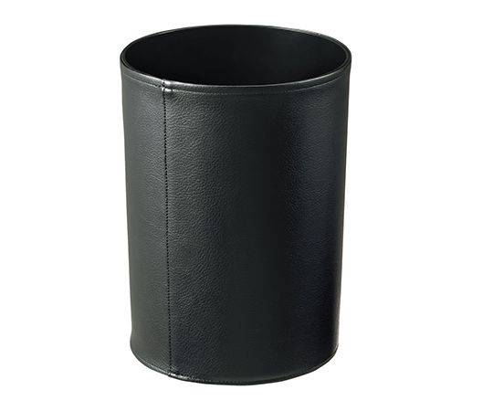 リス3-8816-01レザータッチごみ箱丸小【1個】(as1-3-8816-01)