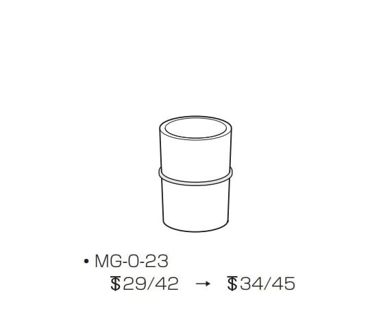 中村科学器械工業3-8828-11径違いテーパージョイントＭＧ－０－２３【1個】(as1-3-8828-11)