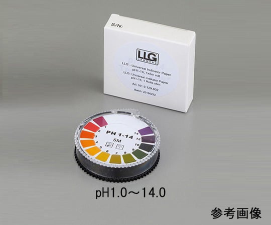 pH試験紙（詰替ロールタイプ）　pH1.0～14.0　9129802