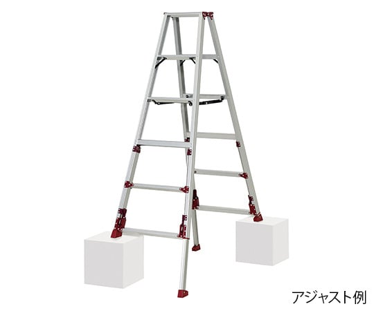 ピカコーポレイション3-8947-03四脚アジャスト式専用脚立ＳＸＪ－１８０【1個】(as1-3-8947-03)