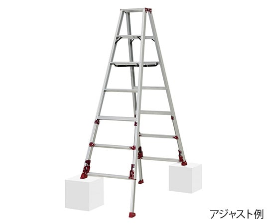 ピカコーポレイション3-8947-04四脚アジャスト式専用脚立ＳＸＪ－２１０【1個】(as1-3-8947-04)