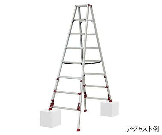 ピカコーポレイション3-8947-05四脚アジャスト式専用脚立ＳＸＪ－２４０【1個】(as1-3-8947-05)