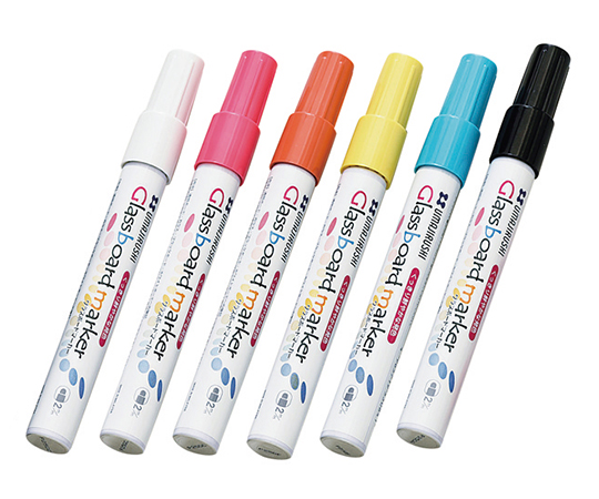 馬印3-8955-11グラスボードマーカー6色BGB-6PS【1セット】(as1-3-8955-11)