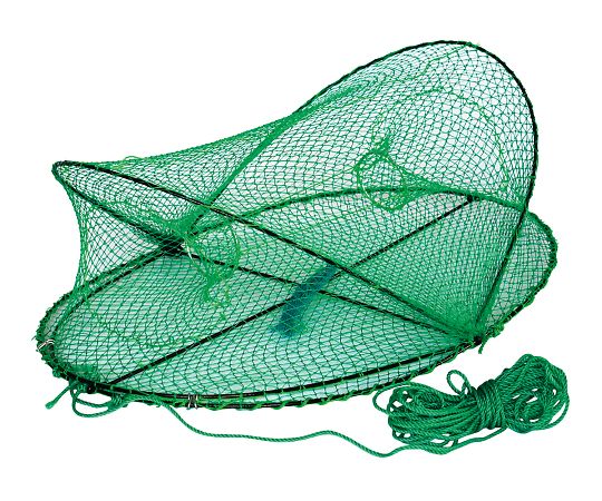 3-8966-02もんどり万能篭グリーン【1個】(as1-3-8966-02)