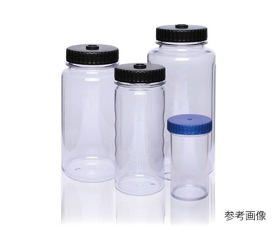 3-8983-01 PC広口ボトル（オートクレーブ対応） 180mL WPC0180B