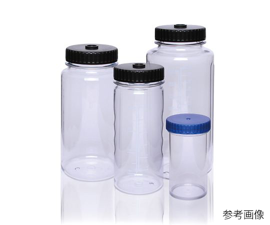 3-8983-06 PC広口ボトル（オートクレーブ対応） 180mL 12本入 WPC0180