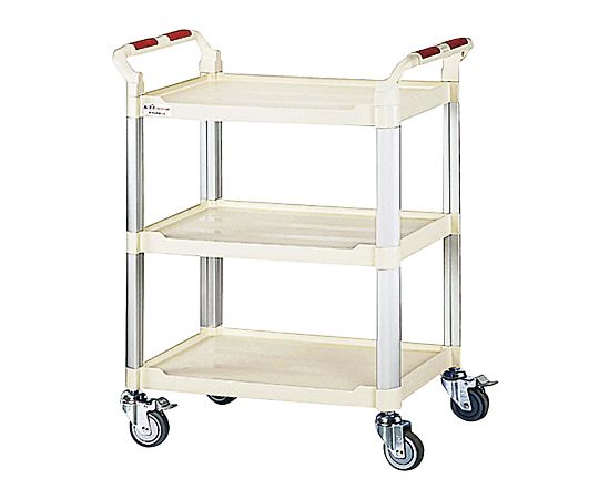 【簡易組立】3-9085-02カラーワゴン７０７Ｆ１白【1個】(as1-3-9085-02)