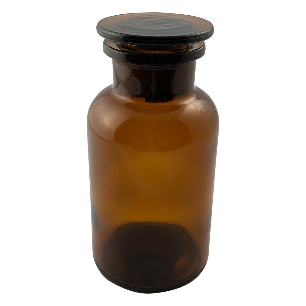 アズワン/AS ONE 試薬瓶（広口・栓付き）（デュラン（R）） 茶/2000ml