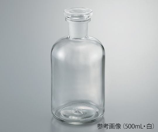 3-9177-01 細口試薬瓶 白 50mL 632414102050