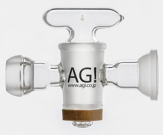 旭製作所3-9194-01球面摺合三方コック【1個】(as1-3-9194-01)