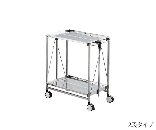 3-9195-02折りたたみワゴンＮｏ．１Ｂ２段タイプ【1台】(as1-3-9195-02)