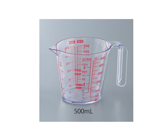 3-9226-02 耐熱計量カップ 500mL O-500