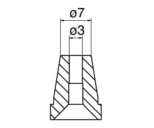 白光（HAKKO）3-9243-17はんだ吸取器用ノズルＮ６０－０７【1個】(as1-3-9243-17)