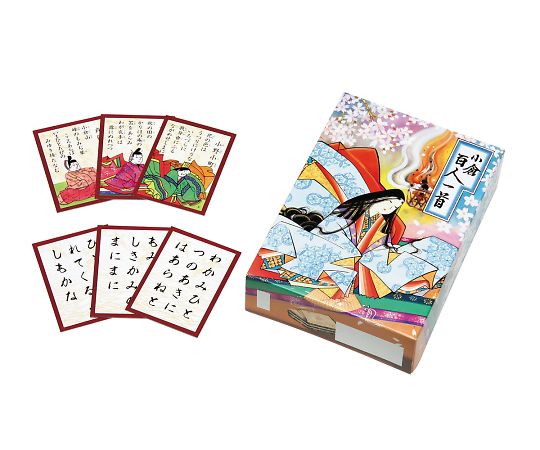 銀鳥産業3-9304-01百人一首２０５－０３４【1セット】(as1-3-9304-01)