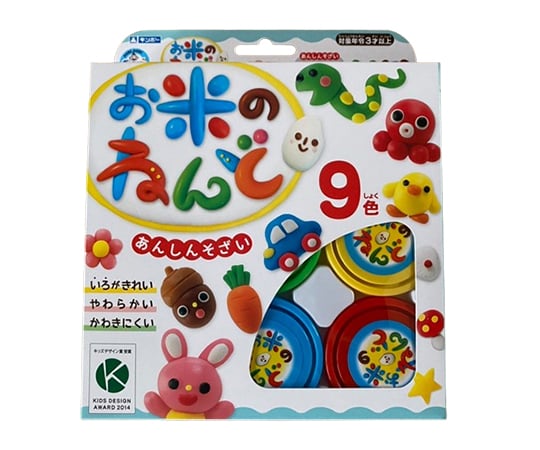 銀鳥産業3-9307-02お米のねんど462-0369色【1セット】(as1-3-9307-02)