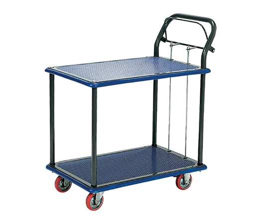 エヌケーキャリーキャスター3-9347-01二段式ワゴン台車ＮＳ１０４ＨＢ【1台】(as1-3-9347-01)