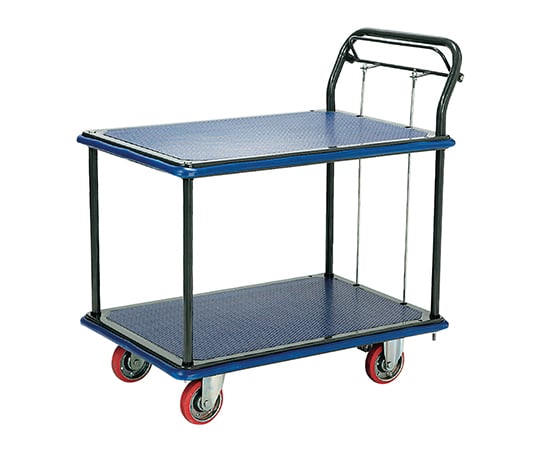 エヌケーキャリーキャスター3-9347-02二段式ワゴン台車ＮＳ３０４ＨＢ【1台】(as1-3-9347-02)