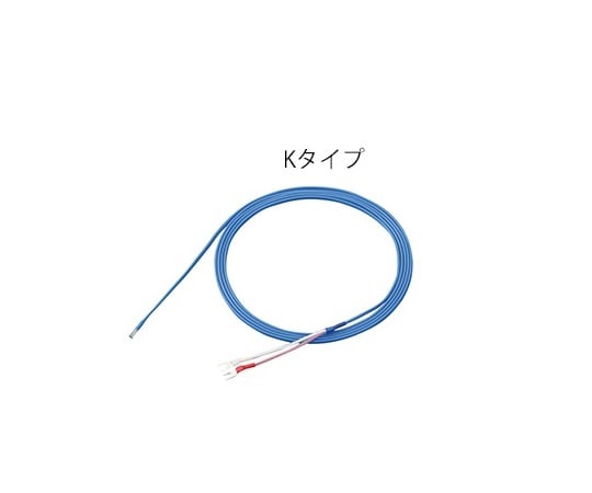 3-9392-11 先端ビニールモールド熱電対 K-Φ0.32