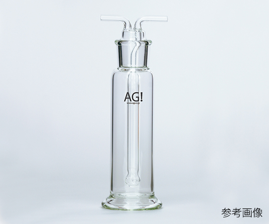3-9412-05 透明共通摺合ガス洗浄瓶 ムエンケ式 250mL 4110-250