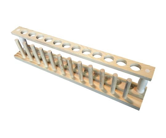 3-9422-02木製試験管立て１２本用【1個】(as1-3-9422-02)