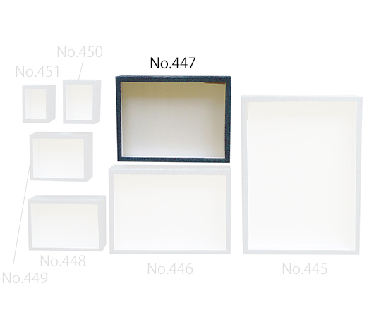 志賀昆虫普及社3-9432-05紙製ガラス蓋標本箱Ｎｏ．４４７【1箱】(as1-3-9432-05)