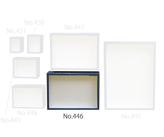 志賀昆虫普及社3-9432-06紙製ガラス蓋標本箱Ｎｏ．４４６【1箱】(as1-3-9432-06)
