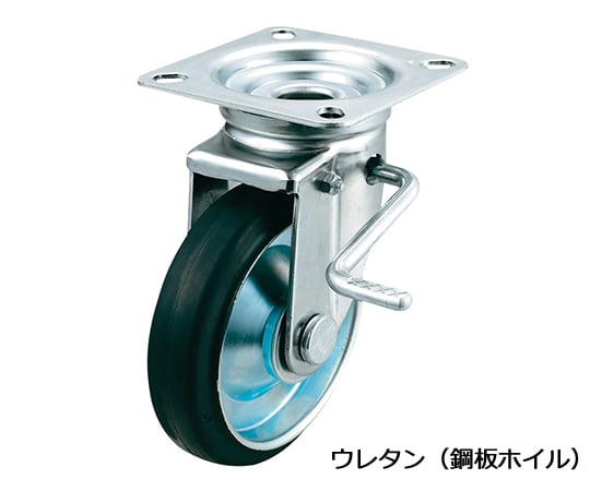 ユーエイキャスター3-9483-05キャスターＵＷＪＢ－１００（Ｒ）【1個】(as1-3-9483-05)