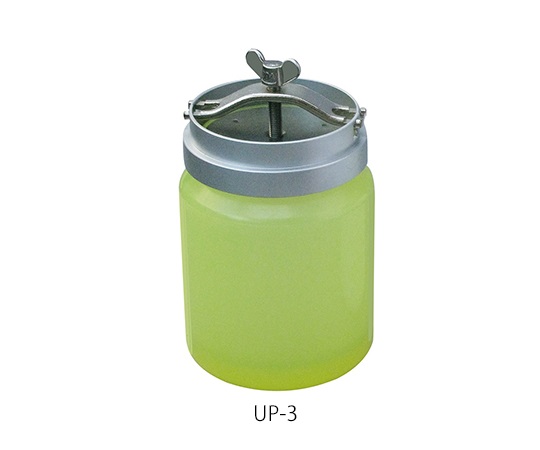 3-9561-02 樹脂製粉砕容器 ウレタン 3L UP-3