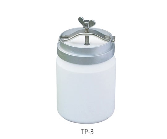 3-9561-04 樹脂製粉砕容器 PTFE 3L TP-3