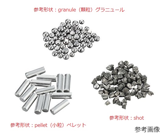 3-9563-20 溶解用金属材料（Cu） 4～6mm 10g 【AXEL】 アズワン