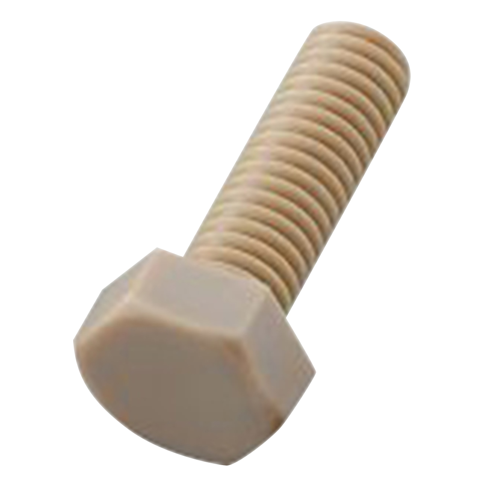 六角ボルト　PEEK（ポリエーテルエーテルケトン）　M12×50mm　1本入