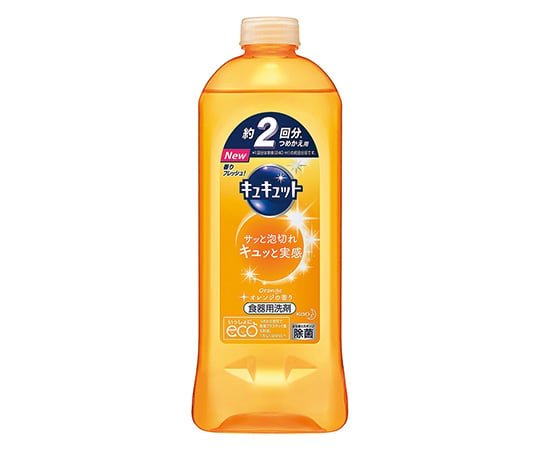 3-9690-11 食器用洗剤詰替用 キュキュット 385mL