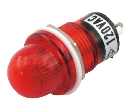 3-972-01ネオン球ＷＴＮ－１０－１２８７ＲＤ【1個】(as1-3-972-01)