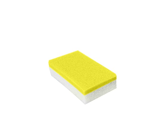 yellow cleaning sponge