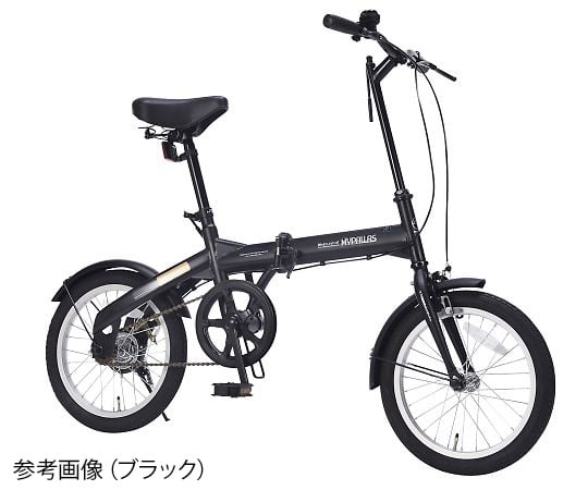 【簡易組立必要】池商3-9763-11　折りたたみ自転車　カフェ M-100 CA