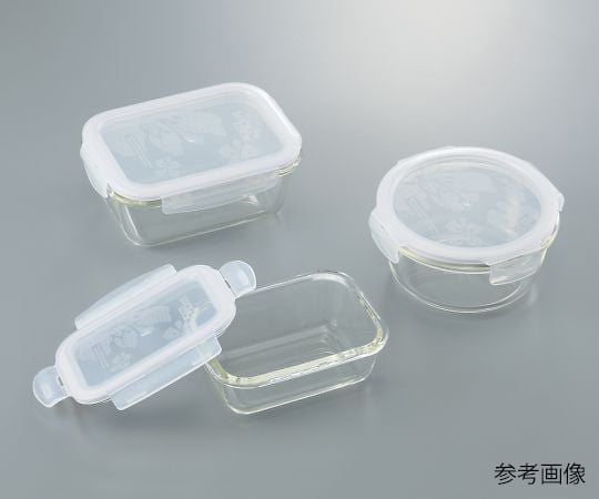 3-9782-04 耐熱ガラス保存容器 630mL LLG428