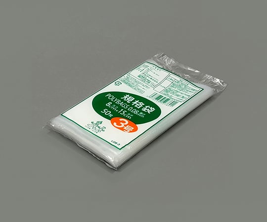 オルディ3-9846-03ポリバック規格袋Ｌ０８－３【1袋(50枚入)】(as1-3-9846-03)