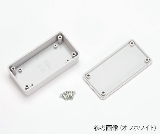 3-991-21 プラスチックケース（TW型） ブラック TW11-8-22B