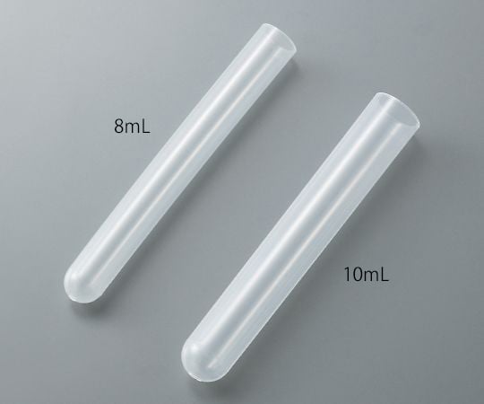 3-9962-02 プラスチック試験管（PP製） 10mL 500本入 P10310