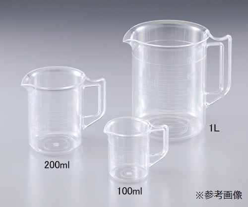 ニッコー30-0805-00-55　PC計量カップ 500ml　3008-0500