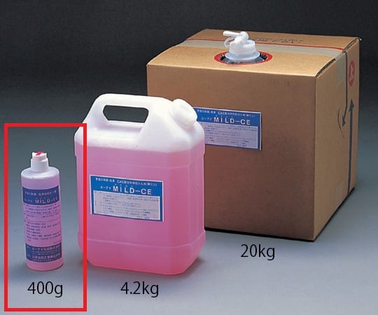 ユーアイ化成4-087-01石けん(CAE配合手指用)ユーアイマイルドＣＥ４００ｇ【1個】(as1-4-087-01)