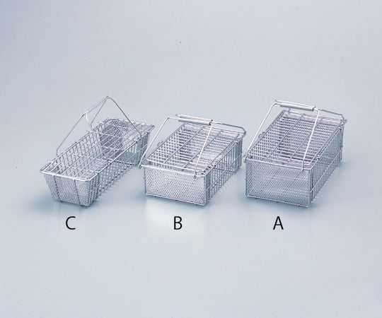 丸山ステンレス4-105-01ステンフタ付万能カゴＡ【1個】(as1-4-105-01)