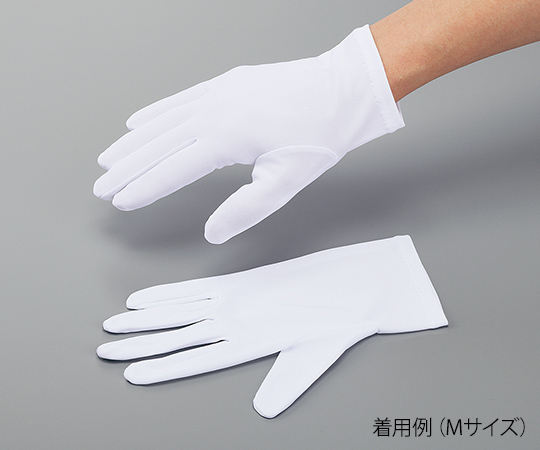 4-1086-01 品質管理手袋（ナイロンダブル） S 10双入