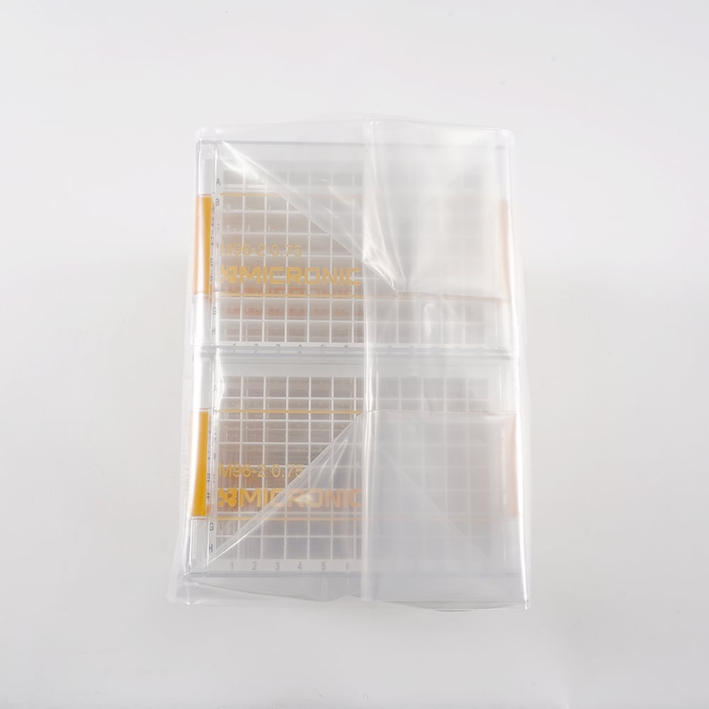4-1087-22 96well format用ラック Micronic96-2 high cover 1箱