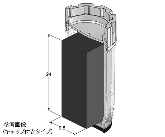 Micronic　Europe　B.V.4-1087-57　2Dバーコード付クライオチューブ　External　thread　3.5mL　ラック入　MP52906