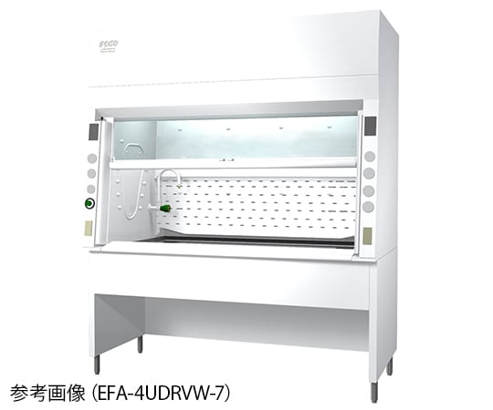 【大型商品※送料別途】ESCO　Micro4-1138-02　ヒュームフード（低風量タイプ・FrontierAcela） EFA-5UDRVW-7